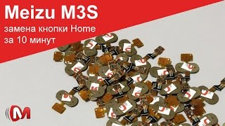 картинка: Замена кнопки Home на Meizu M3S за 10 минут!