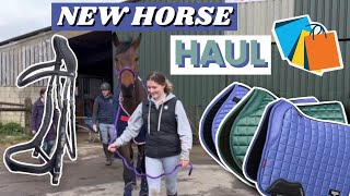 NEW HORSE Tack Shopping Haul   Getting Ready to Move Him - Barn Vlog