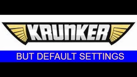 Krunker But Playing On default Settings!