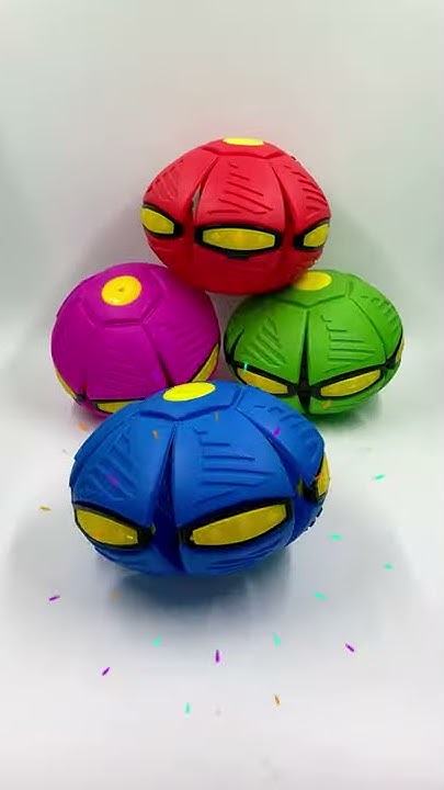 Складной игровой мячик Flat Ball Disc складной мяч-трансформер для ...