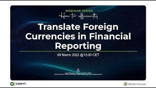 Translate Foreign Currencies in Financial Reporting