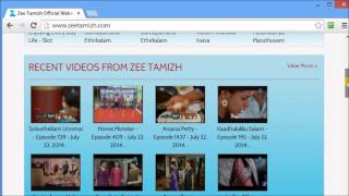 How to download from zeetamizh.com