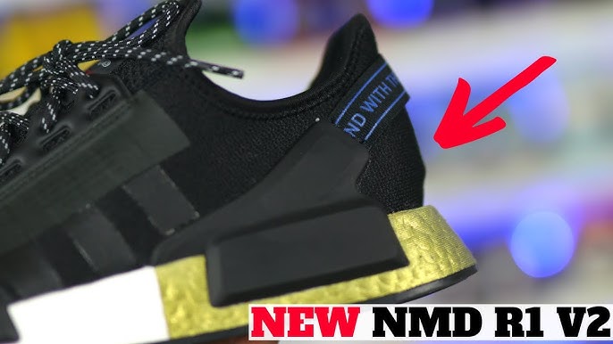 Adidas NMD R1 OG CUSTOM Tutorial Blackout + On Foot Sneaker Review !! 👀 