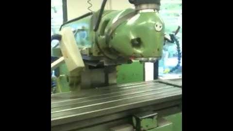 KNUTH Knee Type Milling Machines