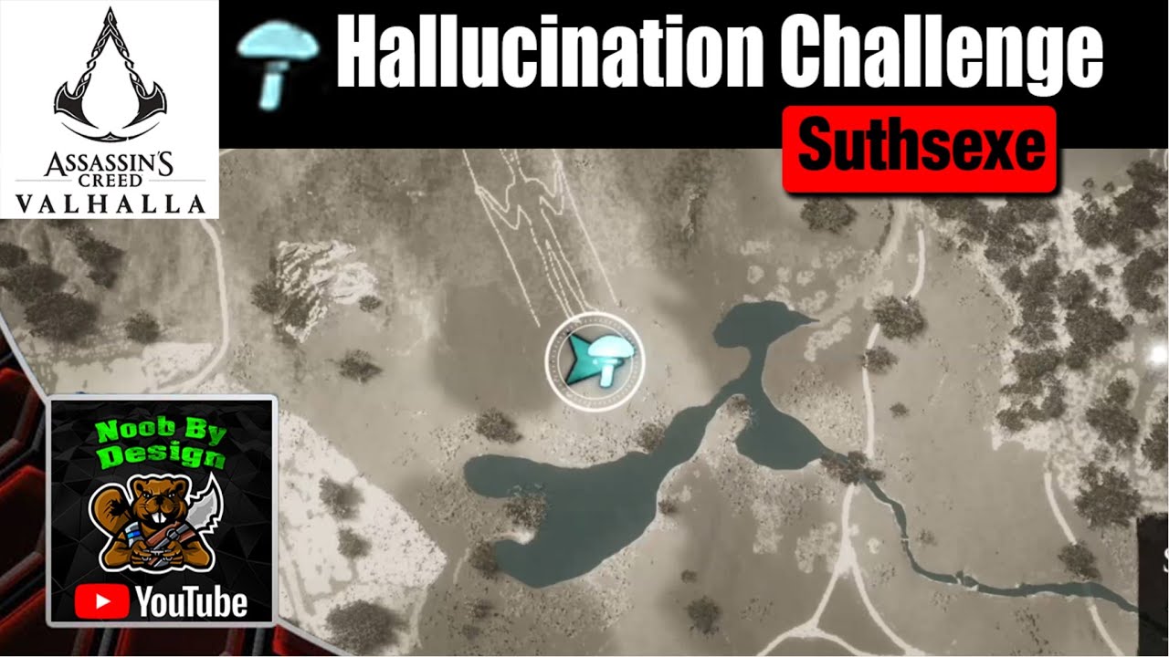 Assassins Creed Valhalla - Suthsexe Hallucination Challenge - YouTube
