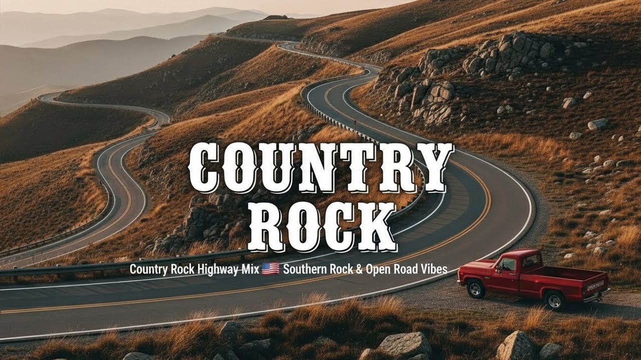 Country Rock Highway Mix 🇺🇸 Southern Rock & Open Road Vibes
