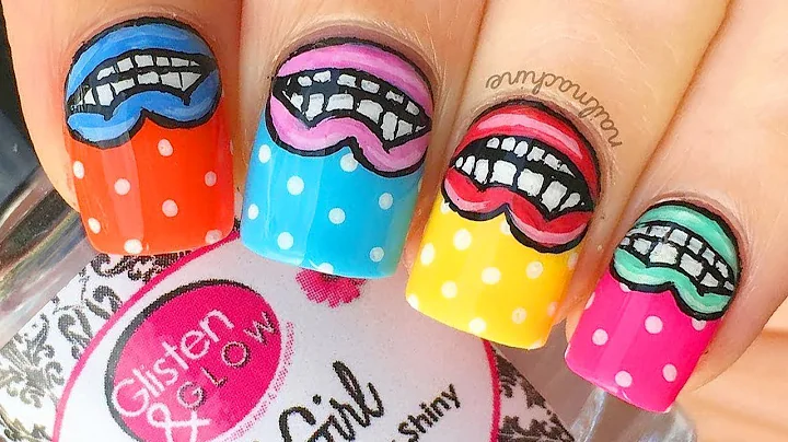 New Nail Art 2018  The Best Nail Art Designs Compi...