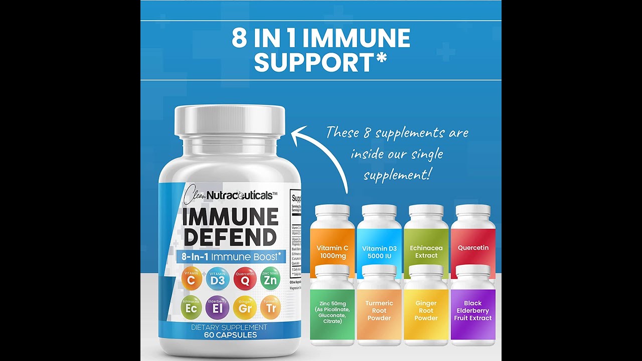Immune Defense Support Supplement 8 in 1 Reviews