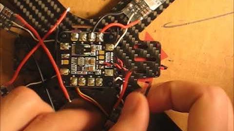 Specs Build Part 3 - Wire flight controller and ESCs to PDB