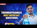 Class 11 Chemistry: Thermodynamics Most Important Questions 2026 🔥