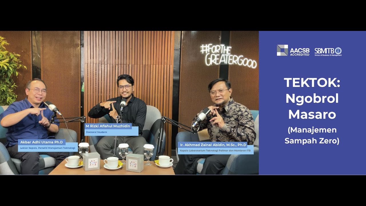 TETOK: Ngobrol MASARO (Manajemen Sampah Zero)