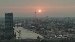 4K Berlin Drone Aerial Stock Footage / 12 Min. (Luftaufnahme / Drohne) Bundestag, Reichstag, Bahnhof