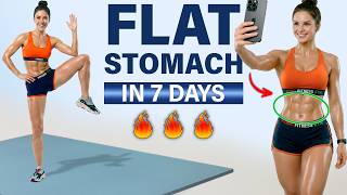 FLAT STOMACH in 7 Days 🔥 30 Min Standing Core Workout at Home