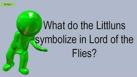 What Do The Littluns Symbolize In Lord Of The Flies?