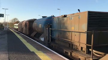 GBRf 73109-RHTT-73136 work 3W90 Threw Ford station [Rare working] 14/11/22