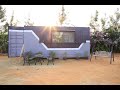 The habitainer pod  shipping container home in india  160sqft tiny home