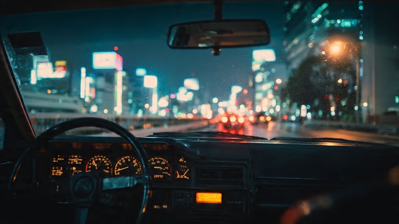 "Tokyo Lo Fi Driftin' ￼￼: Neo-Soul Vibes for the Night Ride ￼￼"