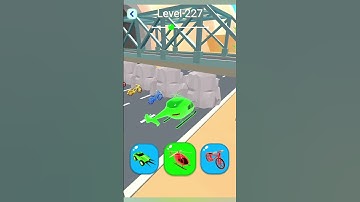 Shape-shifting2 Gameplay Master Level No-227 Gameplay iOS,Android  Beamng drive #shorts #shortsfeed