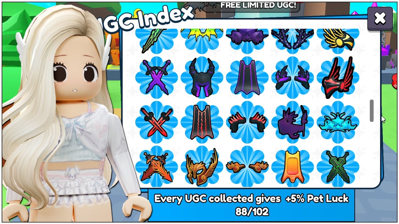 Toxin on X: Free UGC releasing at 9:30 PM EST Today Follow me for more Free  UGC releases Buy it here:  Notifier:   Auto buy limiteds with this roblox game