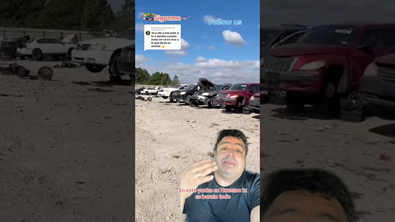 На этой авторазборке в Хьюстоне, штат Техас, всё дёшево. 