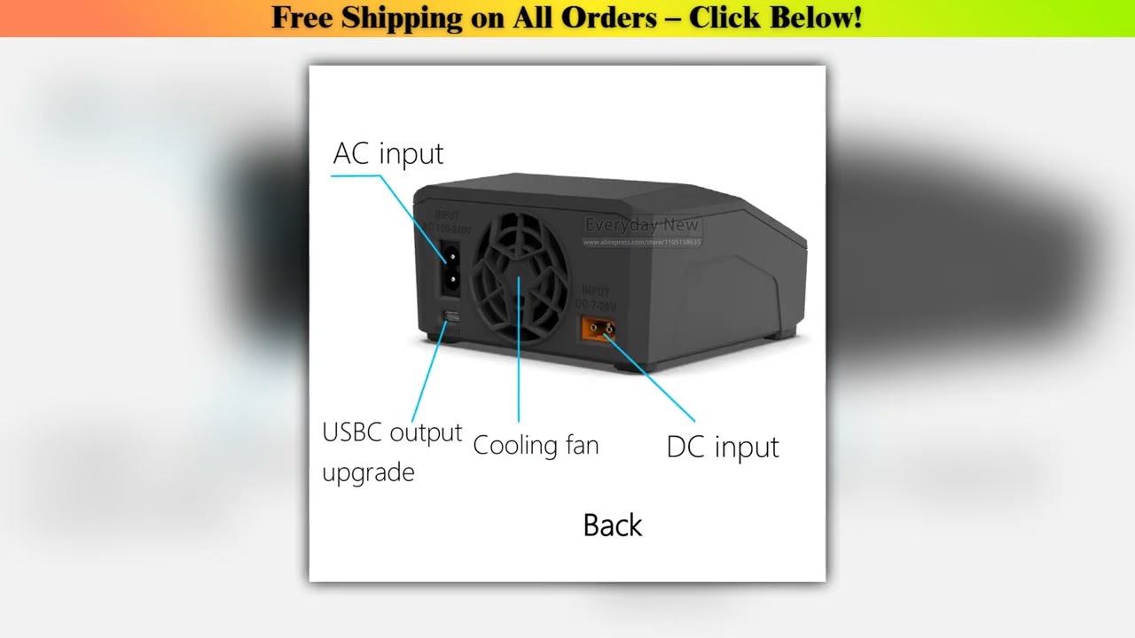 ToolkitRC M6DAC V2 Charger Intelligent 2-Channel 2CH AC DC Remote Control Toy Model, Vehicle,