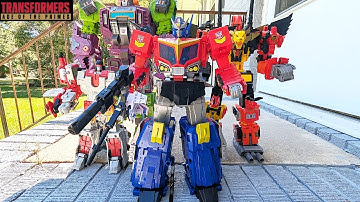 SORT OF TITAN?!? Transformers Age Of The Primes Titan STAR OPTIMUS PRIME (STAR CONVOY) Review!!!