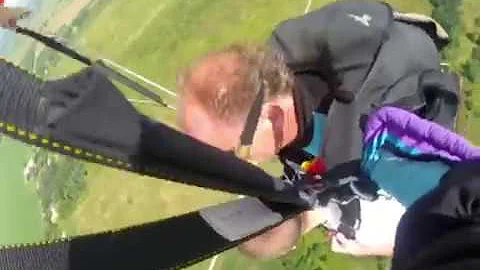 Brandon Barth Goes Skydiving -- August 9th, 2014