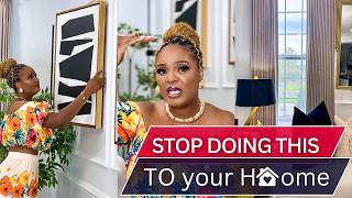 10 Things Making Your Home Look Cheap & How to Fix Them (Home Decor mistakes to avoid) | Omabelletv