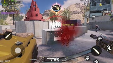 Call of Duty® Mobile gameplay on Gun Game Moshpit mode with random map selection