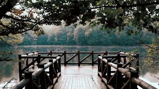 Peaceful Ambience Lake Lookout with CALMING Nature Sounds and Tranquility MEDITATION Music//ASMR
