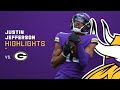 Every Catch by Justin Jefferson From Week 11 vs. Packers | NFL 2021 Highlights