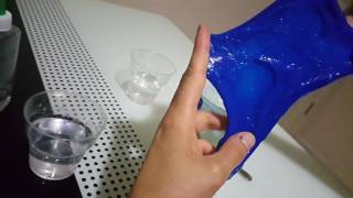 Slime Nasıl Yapılır? Mavi Slime Yapımı Cicibici