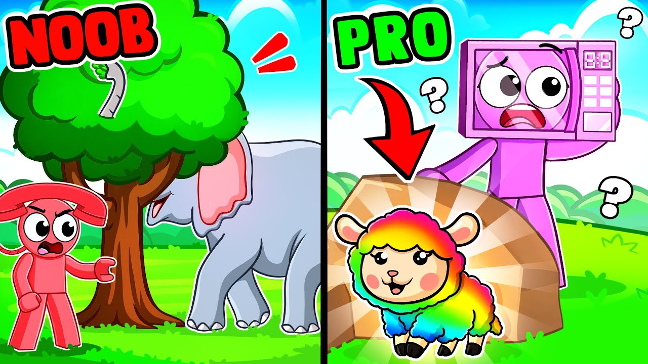 We're ZOO ANIMALS in Roblox Hide & Seek!