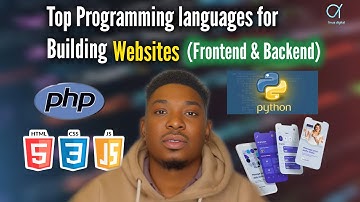 Top Programming Languages for Website Building (Frontend & Backend) | Web Development Guide 2025