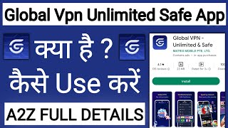 Global Vpn Unlimited Safe App Kaise Use Kare !! How To Use Global Vpn Unlimited Safe App screenshot 3