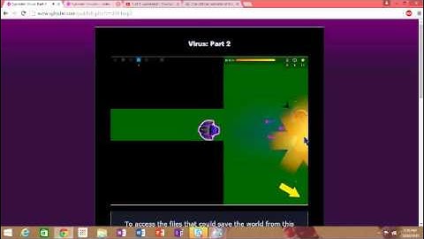 Virus: Part 2 by JJS - Sploder Walkthrough (part 2/2 of w/thru)