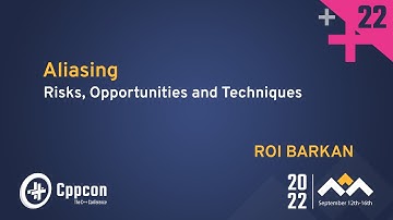 Aliasing in C++ - Risks, Opportunities and Techniques - Roi Barkan - CppCon 2022