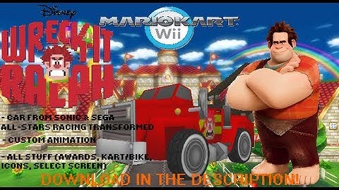 [MKW Hack] Wreck-It Ralph in Mario Kart Wii