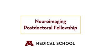Neuroimaging Postdoctoral Fellowship