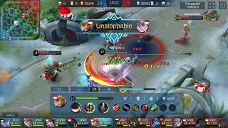 Fanny 30 detik savage pake hp kentang😂 ||mobile legend