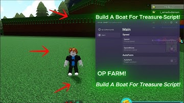 Roblox Build A Boat For Treasure script OP CHub (AUTO FARM, WALKSPEED CHANGER)