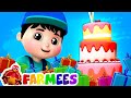 Happy Birthday Song for Babies | Birthday Cake | B'day Party | Farmees Nursery Rhymes & Songs