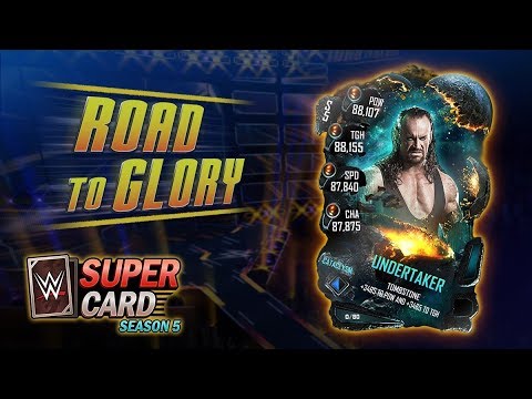 WWE Supercard RTG Undertaker Complete