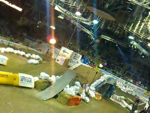 Supercross Brno RONDO 2009 FMX Show backflip