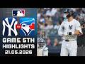 New York Yankees Vs Toronto Blue Jays Game 5th Highlights May 21, 2026 MLB Season 2026
