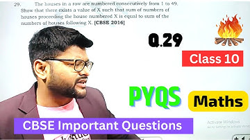 The houses in a row are numbered consecutively from 1 to 49. Show that there exists a value of X s