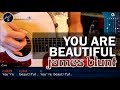 Cómo tocar "You Are Beautiful de James Blunt en Guitarra Acústica (HD) Tutorial - Christianvib