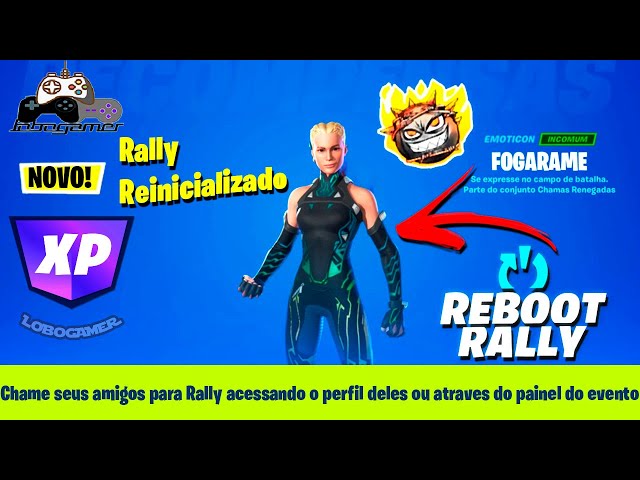 Rally Reinicializado do Fortnite de Volta em Agosto de 2023: Ganhe  Recompensas no Jogo com Amigos