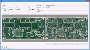 Adaptive median filter