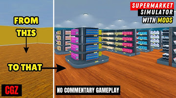 My FIRST Attempt at a Supermarket Simulator Layout Video (No Commentary)